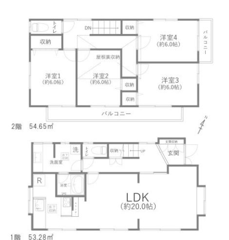 藤沢市大鋸3丁目　中古戸建の間取り|間取図「藤沢市大鋸３丁目　中古戸建」