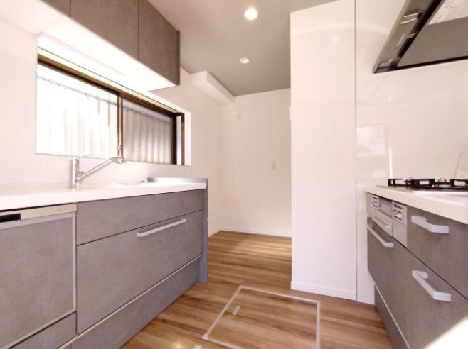 藤沢市大鋸3丁目　中古戸建のキッチン|お料理しやすいキッチンです