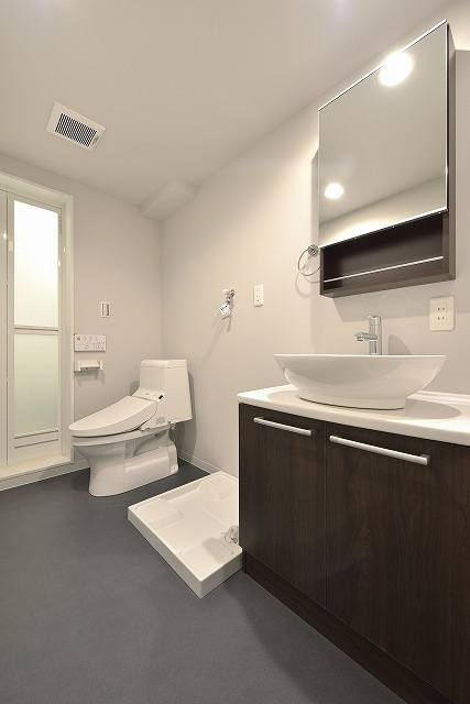 クラリエール　二瀬町の洗面所