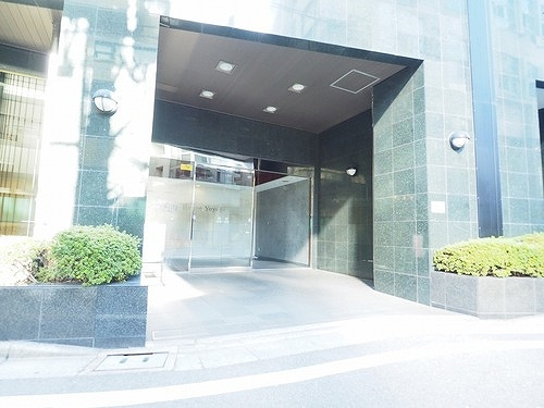 シティハウス代々木のエントランス