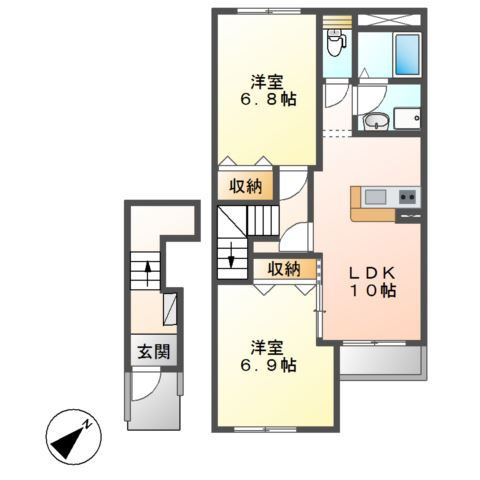 シェモアの間取り
