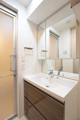 【洗面所】 | グレイスリヴィエール東京八丁堀