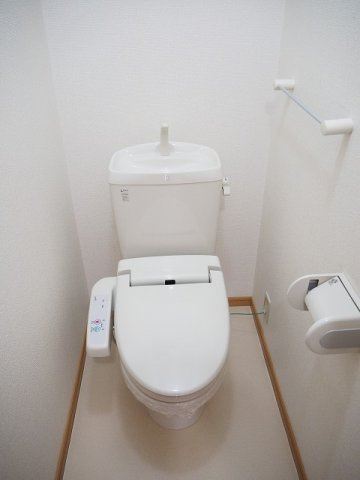 エアリー・ガーデンのトイレ|コンパクトで使いやすいトイレです