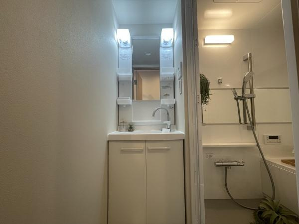 【独立洗面台】 | 砧グリーンハイム | スッキリとした独立洗面台です♪