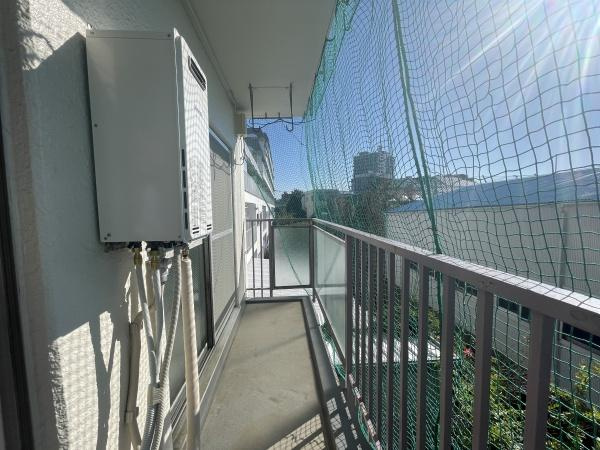 【バルコニー】 | 砧グリーンハイム | 日当たりのよいバルコニー