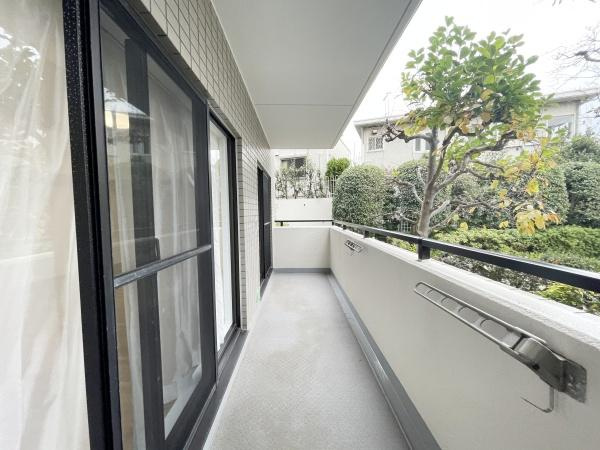 グランフォルム藤が丘のバルコニー|陽当たりの良い広々としたバルコニー♪