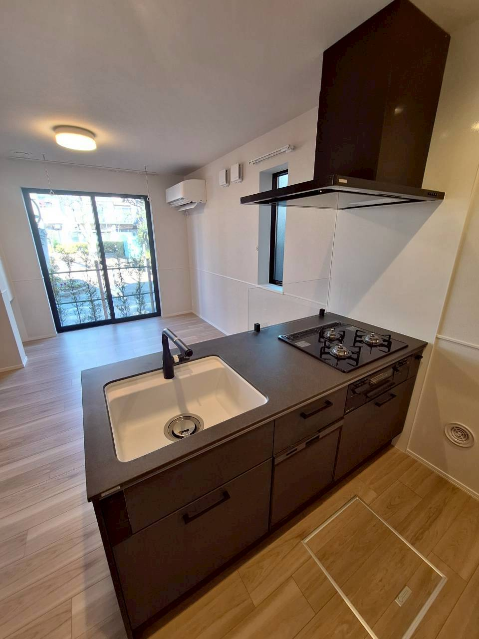 （仮称）梅里２丁目ヘーベルメゾンのエントランス|外観　完成予想パース