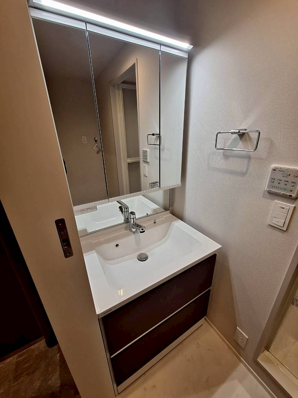 （仮称）梅里２丁目ヘーベルメゾンの外観パース|外観　完成予想パース