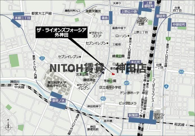 【地図】 | ザ・ライオンズフォーシア外神田