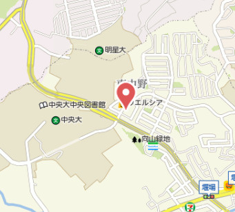 祝：成約済み　ドラゴンマンション多摩学園都市伍番館　八王子市　中古マンションの地図|～仲介手数料無料☆八王子ひなた不動産～ドラゴンマンション多摩学園都市伍番館