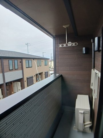 ウィステリアタウンＧのバルコニー