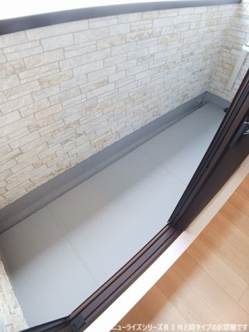 ラ・カーサ・フェリーチェのバルコニー