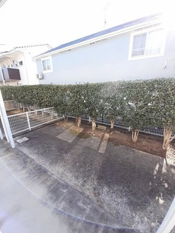 六田アパートＨＡＭＡＤＡの庭