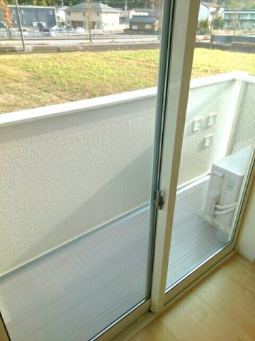 コンフォーティアⅡのバルコニー