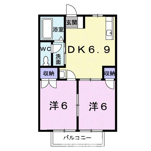 グリーンレジデンスⅠの間取り