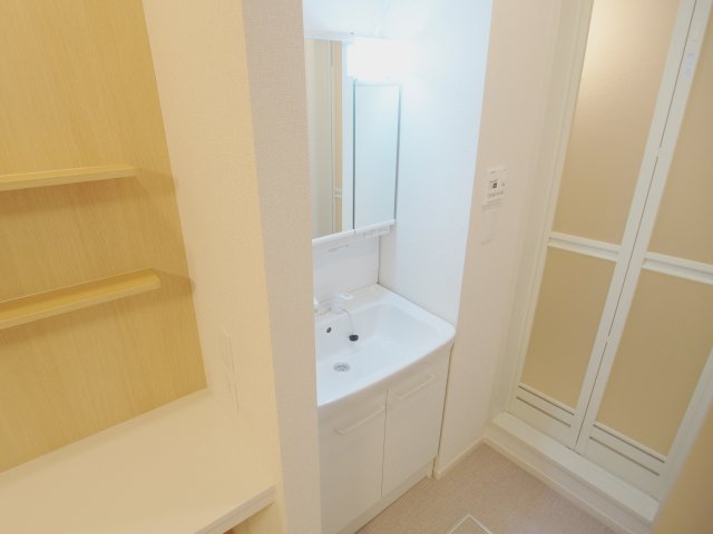 ウナボニータの洗面所