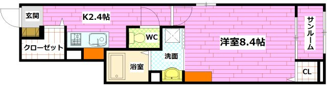 ウナボニータの間取り