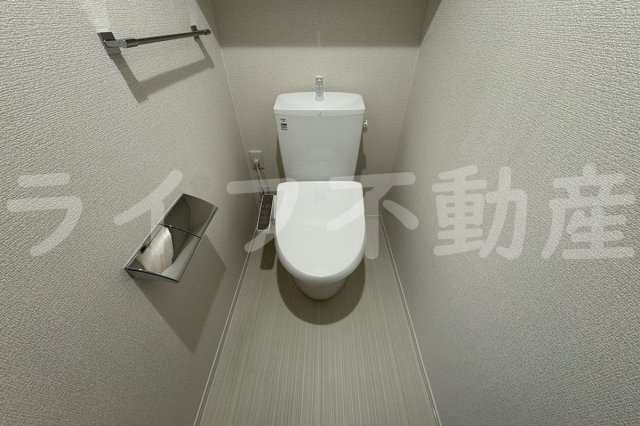 アイビー俊徳道のトイレ|シンプルで使いやすいトイレです