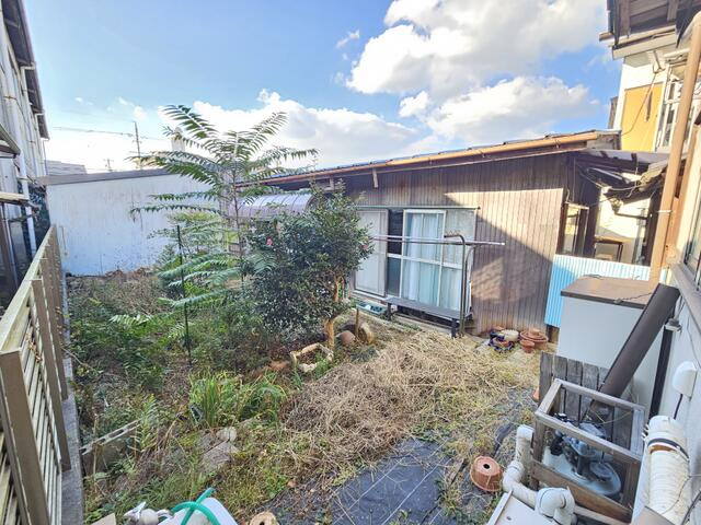 瑞浪市土岐町の中古一戸建の庭|西側の庭