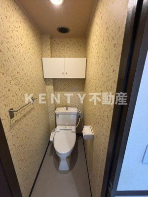 【トイレ】 | アパートメントカヤ | シンプルで使いやすいトイレです