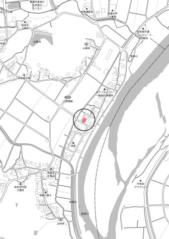 中古住宅　笠神の地図