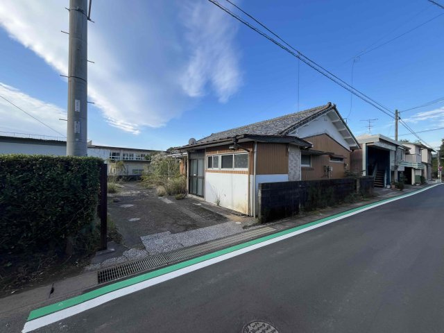 福島小学校そば　平家建の外観