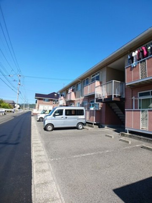 【駐車場】 | シティハイツみのかみＡ | 駐車場です