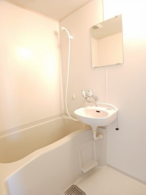 【浴室】 | シティハイツみのかみＡ | 落ち着いた空間のお風呂です