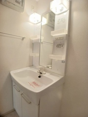 【洗面所】 | クイーンペガサスⅢ | ゆったりとスペースのある洗面所