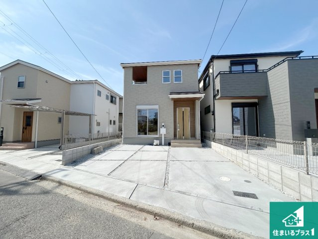 岸和田市並松町　第5期　新築一戸建ての外観|安心の10年保証！外観を美しく保ち、雨水で汚れを落とします！気になることがありましたら、お気軽にお問い合わせください！
