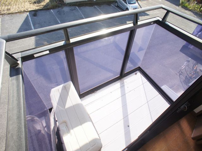 【バルコニー】 | メゾンドノエルI | 日当たり良好！お洗濯物がたくさん干せます♪