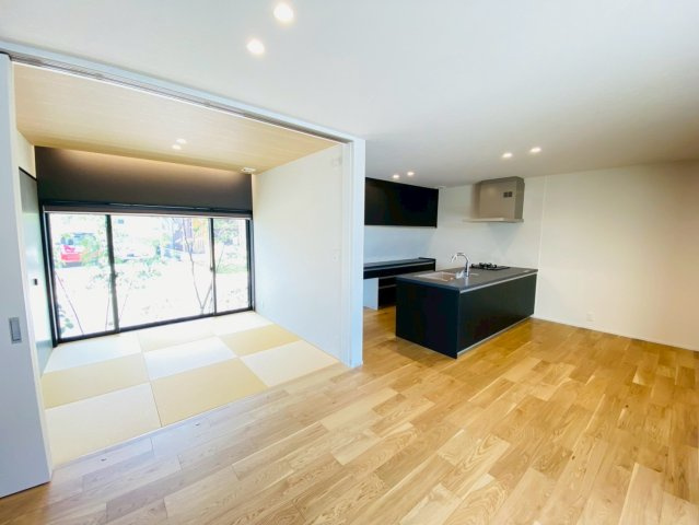 菊陽町/原水1号地の居間・リビング