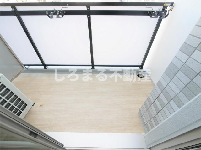 エスリード本町レジデンスのバルコニー