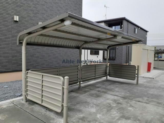 MKハイツ Bのその他共用部分|駐輪場