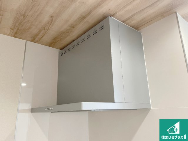 羽曳野市羽曳が丘西　新築一戸建ての駐車場|汚れにくいスロットフィルタでお手入れラクラク！ＬＥＤ照明付き！