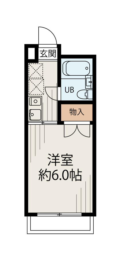 apartment 大字仏子