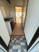 きれいな玄関です