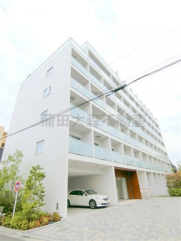 CREVISTAクレヴィスタ大森西の外観|2015年6月築　RC鉄筋コンクリート造地上7階建て1K～1LDK総戸数74戸インターネット無料の分譲賃貸マンション　東京都大田区大森西4丁目　京浜急行本線大森町駅梅屋敷駅　JR京浜東北線蒲田駅