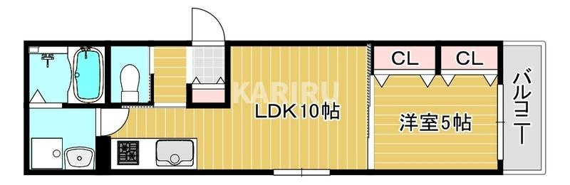 セレニティ衣摺の間取り