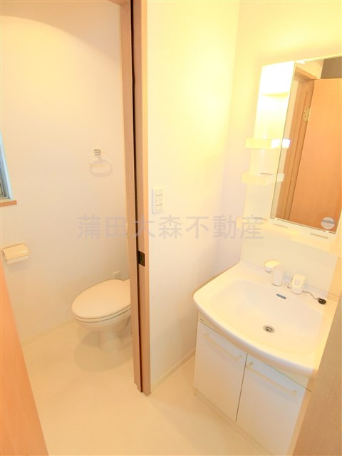 シャルム大森の洗面所