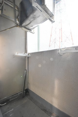 第六大朋マンションのバルコニー