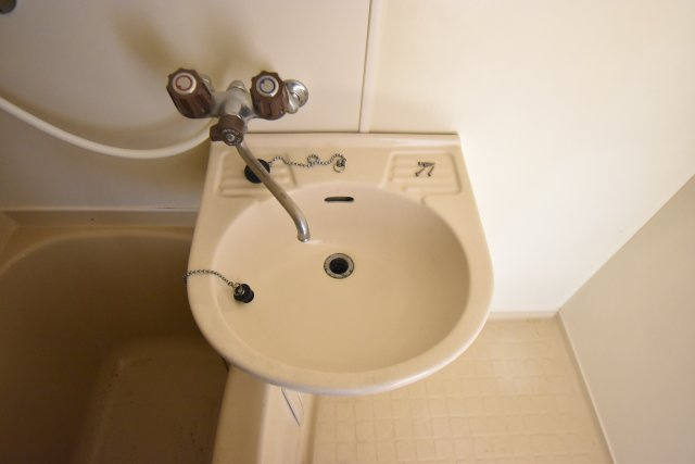 第六大朋マンションの洗面所