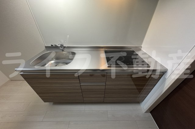 SAKURA RIVERのキッチン|きれいなキッチンです