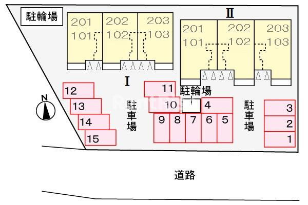 ジュネスＴ・Ｄ　Ⅰの駐車場|駐車場