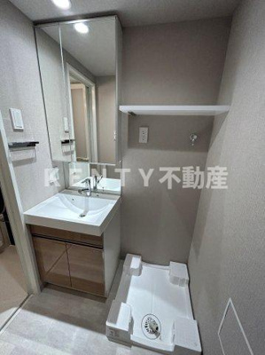 【洗面所】 | エスティメゾン大森 | 使いやすい洗面所です