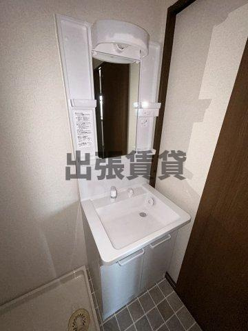 仲介手数料0！！	ドリームハイツ南堀越の独立洗面台