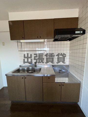 仲介手数料0！！	ドリームハイツ南堀越のキッチン