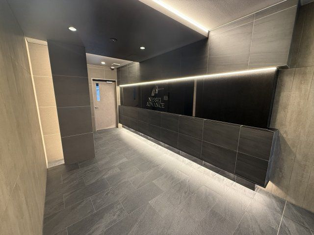アドバンス大阪フルーヴのロビー