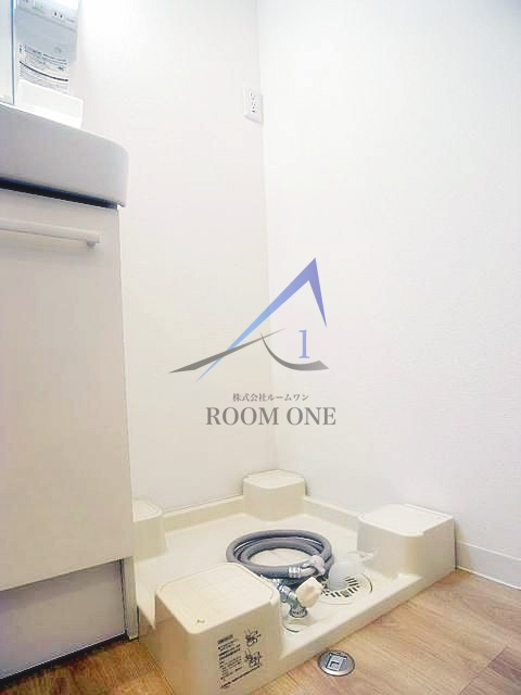 ル・コクリコの設備|洗濯機置き場です。