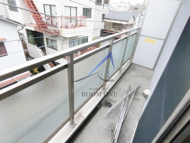 ｂ‘ＣＡＳＡ東十条のバルコニー|バルコニーです。